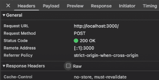 POST Req